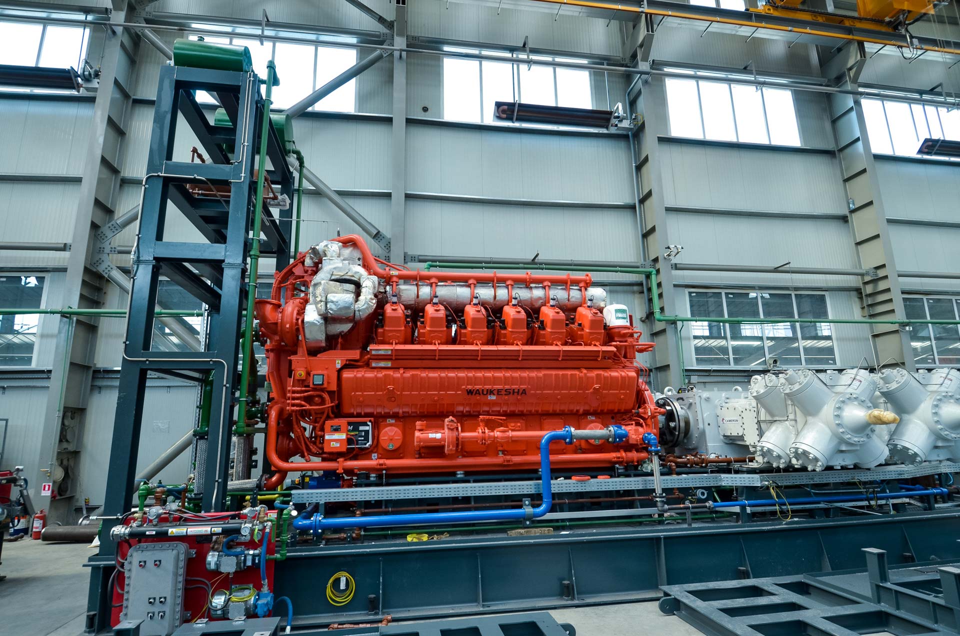 Cameron WH74 and Waukesha 12V275GL+ engine – Euro Gas Systems